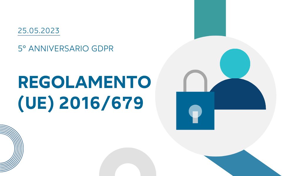 5°anniversario GDPR